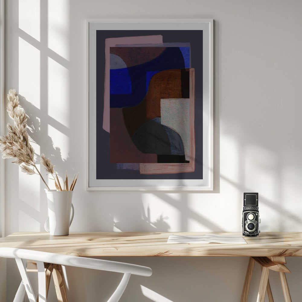 Chalks and Shapes 7X, arte de Mareike Böhmer