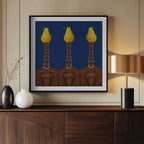Surreal Pear Gentlemen, arte de Collage Malage