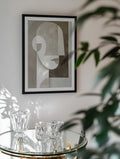 Elegant Abstract Profile, arte de SHANDU