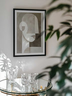 Elegant Abstract Profile, arte de SHANDU