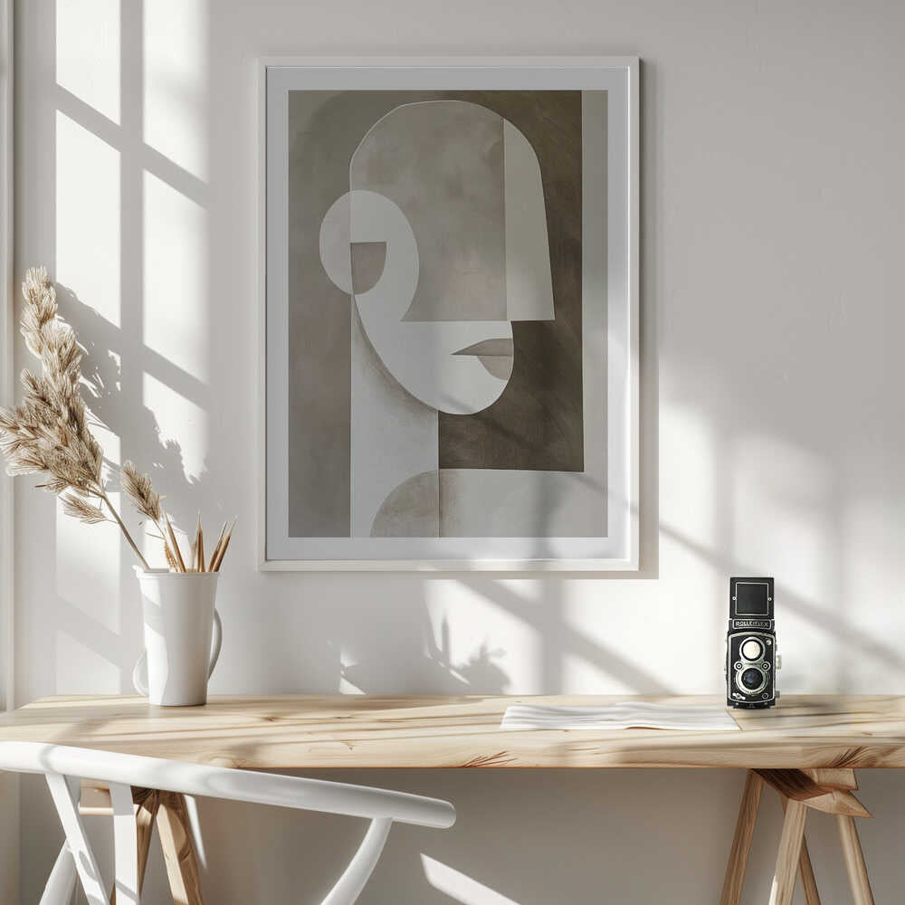 Elegant Abstract Profile, arte de SHANDU