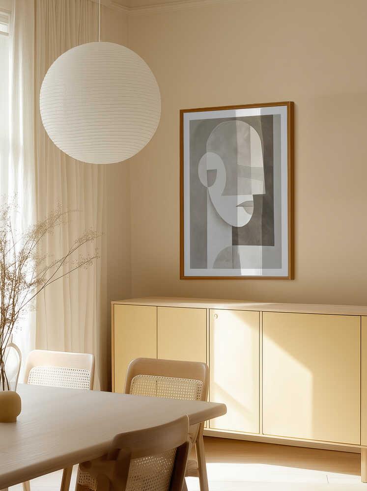 Elegant Abstract Profile, arte de SHANDU