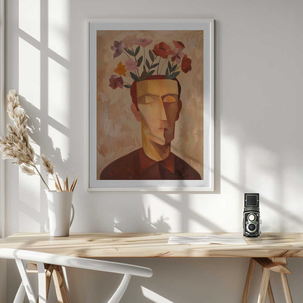 Man's Blooming Mind, arte de SHANDU