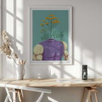 Purple Body Bloom, arte de Famous When Dead