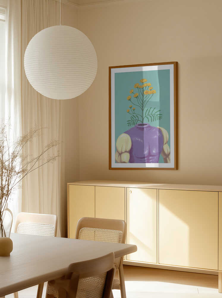 Purple Body Bloom, arte de Famous When Dead