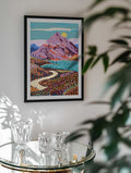 Vibrant Mountain Valley, arte de Uma Gokhale