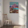 Vibrant Mountain Valley, arte de Uma Gokhale