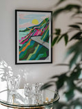 Vibrant Coastal Road, arte de Uma Gokhale