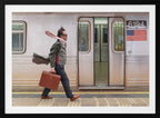 Dynamic Subway Commute, arte de Marcel Egger