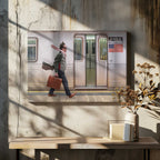 Dynamic Subway Commute, arte de Marcel Egger