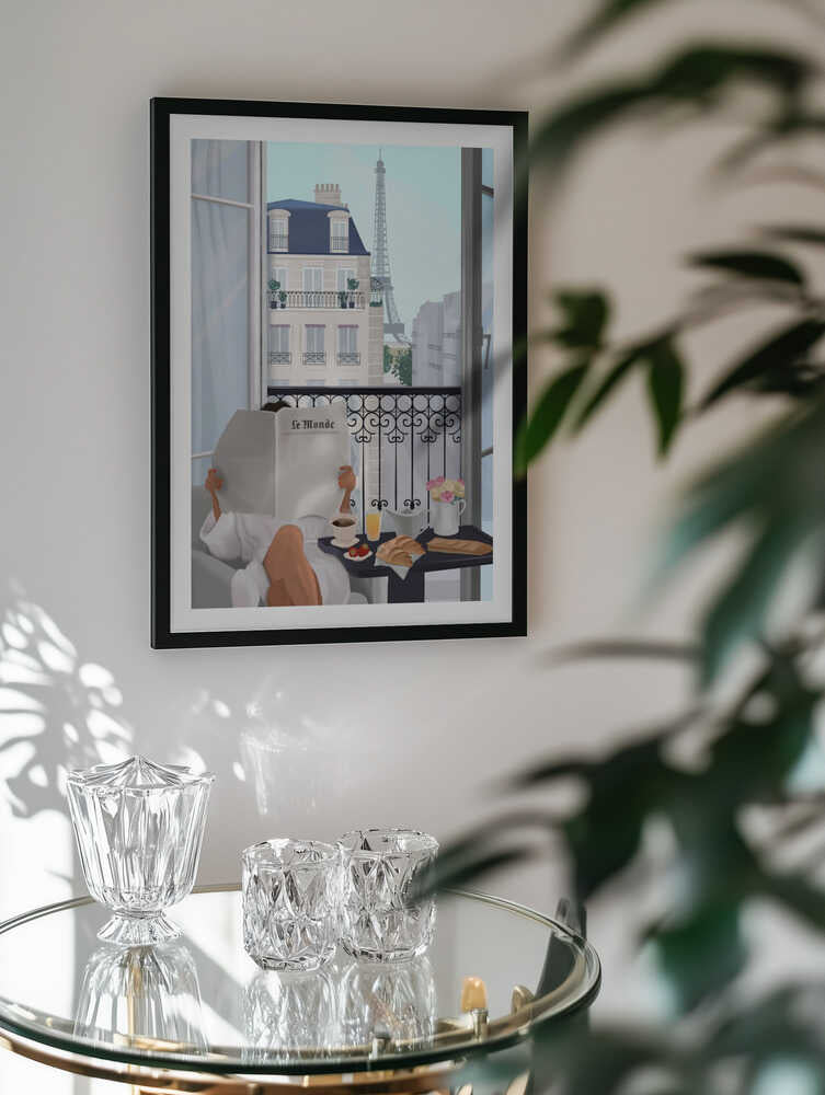Paris Balcony, arte de Petra Lizde
