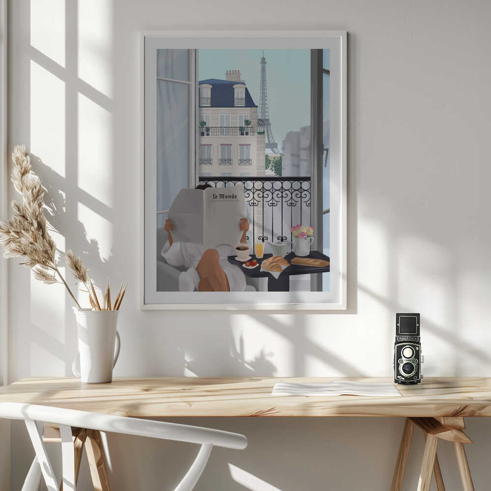 Paris Balcony, arte de Petra Lizde