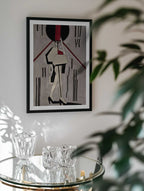 Modern Fashion Figure, arte de Doris Schmitz