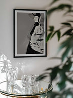 Avian Fashion Silhouette, arte de Doris Schmitz