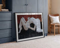 Abstract Reclining Nude, arte de Doris Schmitz