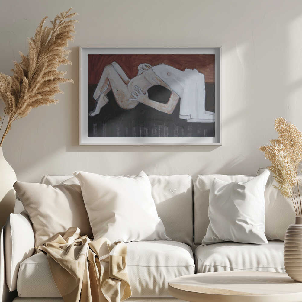 Abstract Reclining Nude, arte de Doris Schmitz