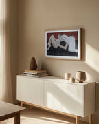 Abstract Reclining Nude, arte de Doris Schmitz