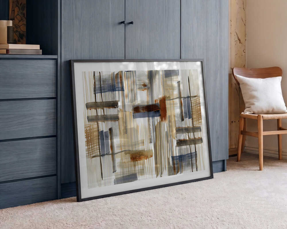 Abstract Woven Strokes
