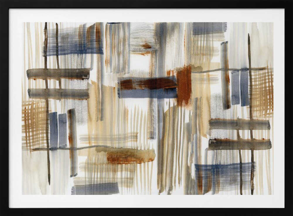 Abstract Woven Strokes