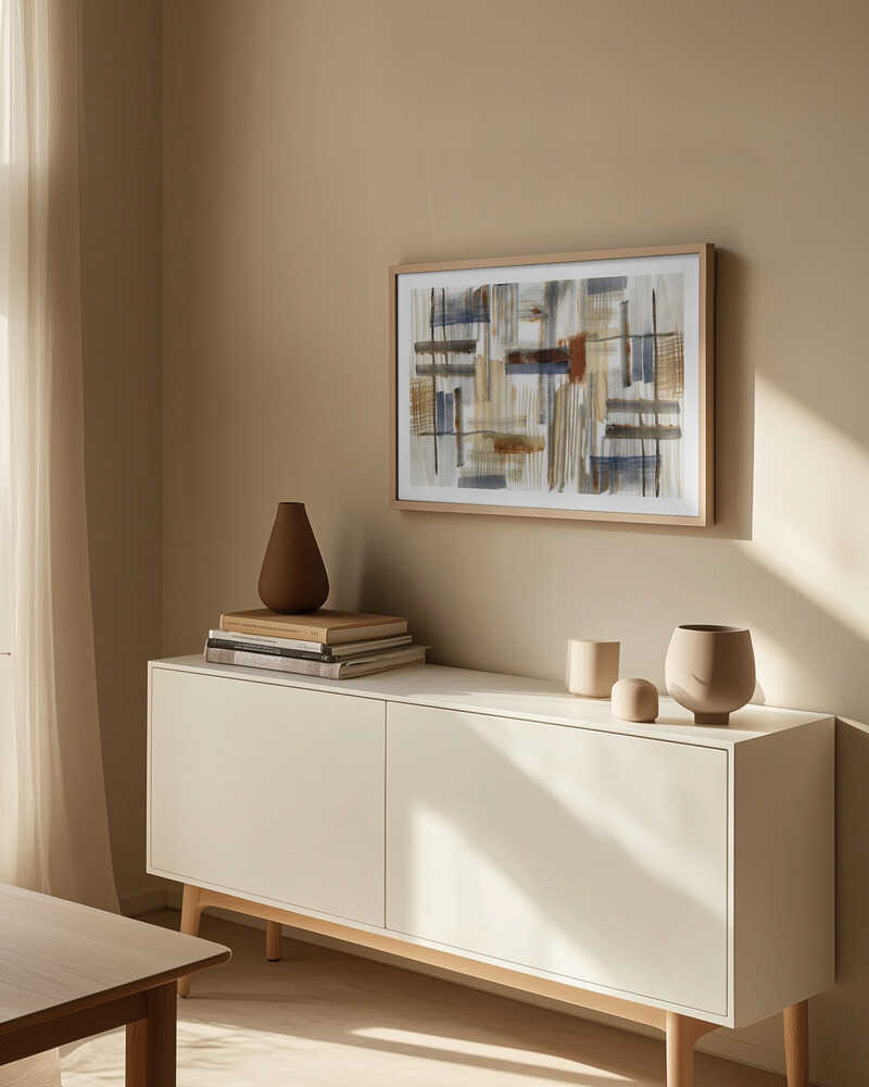 Abstract Woven Strokes