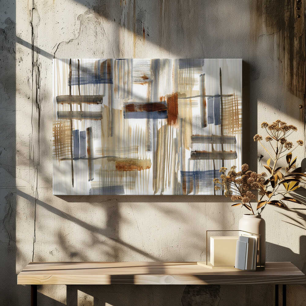 Abstract Woven Strokes