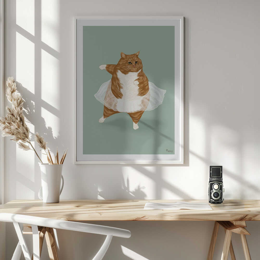 Dancing Ballet Cat