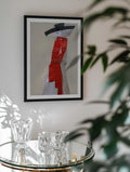 Red Hat Fashion Figure, arte de Doris Schmitz