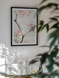 Sakura Cherry During 1870–1880, arte de Megata Morikaga
