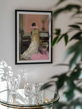 Melancholy Pink Lady, arte de Talitha McQueen
