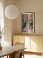 Melancholy Pink Lady, arte de Talitha McQueen