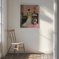 Melancholy Pink Lady, arte de Talitha McQueen