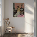 Melancholy Pink Lady, arte de Talitha McQueen
