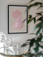 Pink Classical Bust, arte de Talitha McQueen