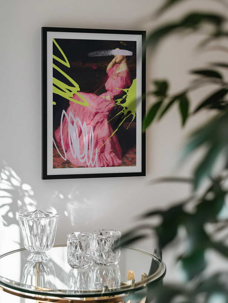 Graffiti Pink Lady, arte de Talitha McQueen