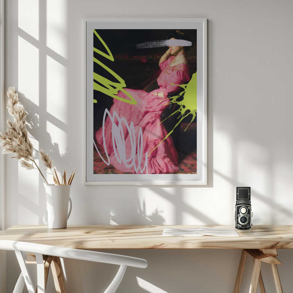 Graffiti Pink Lady, arte de Talitha McQueen