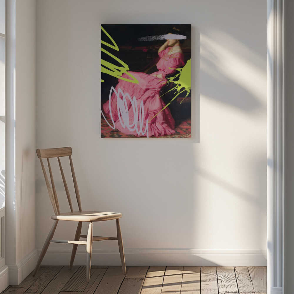 Graffiti Pink Lady, arte de Talitha McQueen