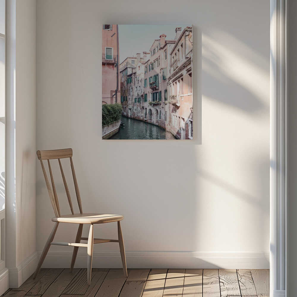 Pastel Venice Canal, arte de Talitha McQueen
