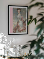 Classic Lady in Pink, arte de Talitha McQueen