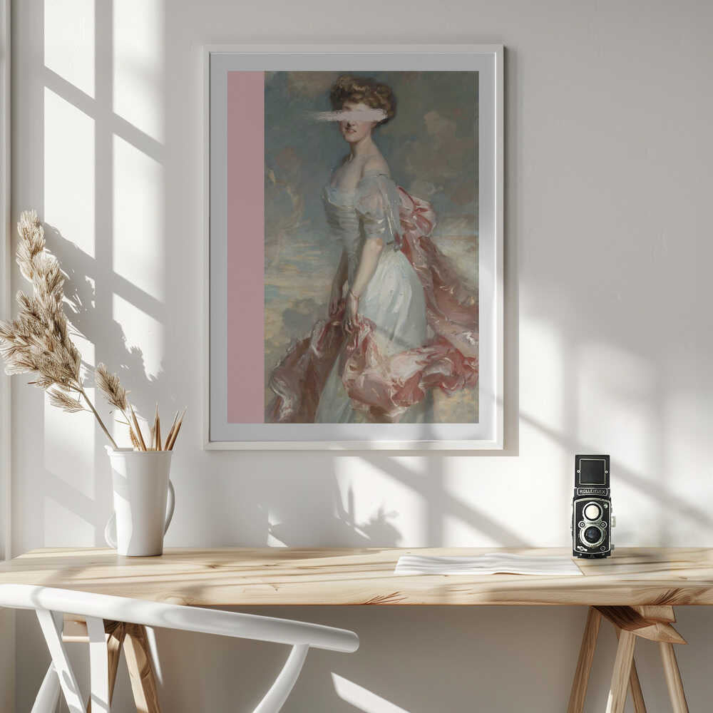 Classic Lady in Pink, arte de Talitha McQueen
