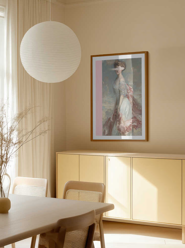 Classic Lady in Pink, arte de Talitha McQueen