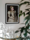 Regal Bubblegum Portrait, arte de Talitha McQueen