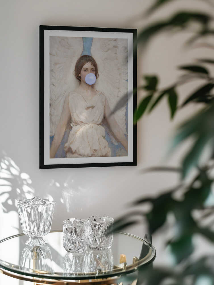 Ethereal Bubblegum Angel, arte de Talitha McQueen
