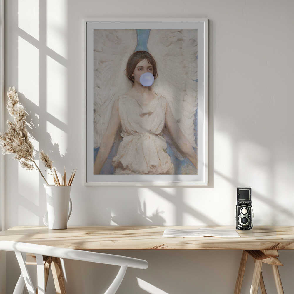 Ethereal Bubblegum Angel, arte de Talitha McQueen