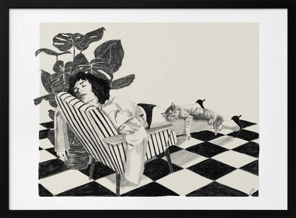 Jlr Attheendoftheday Copy, arte de Jenny Liz Rome