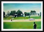 Vintage Pink Car Scene, arte de Corné Akkers