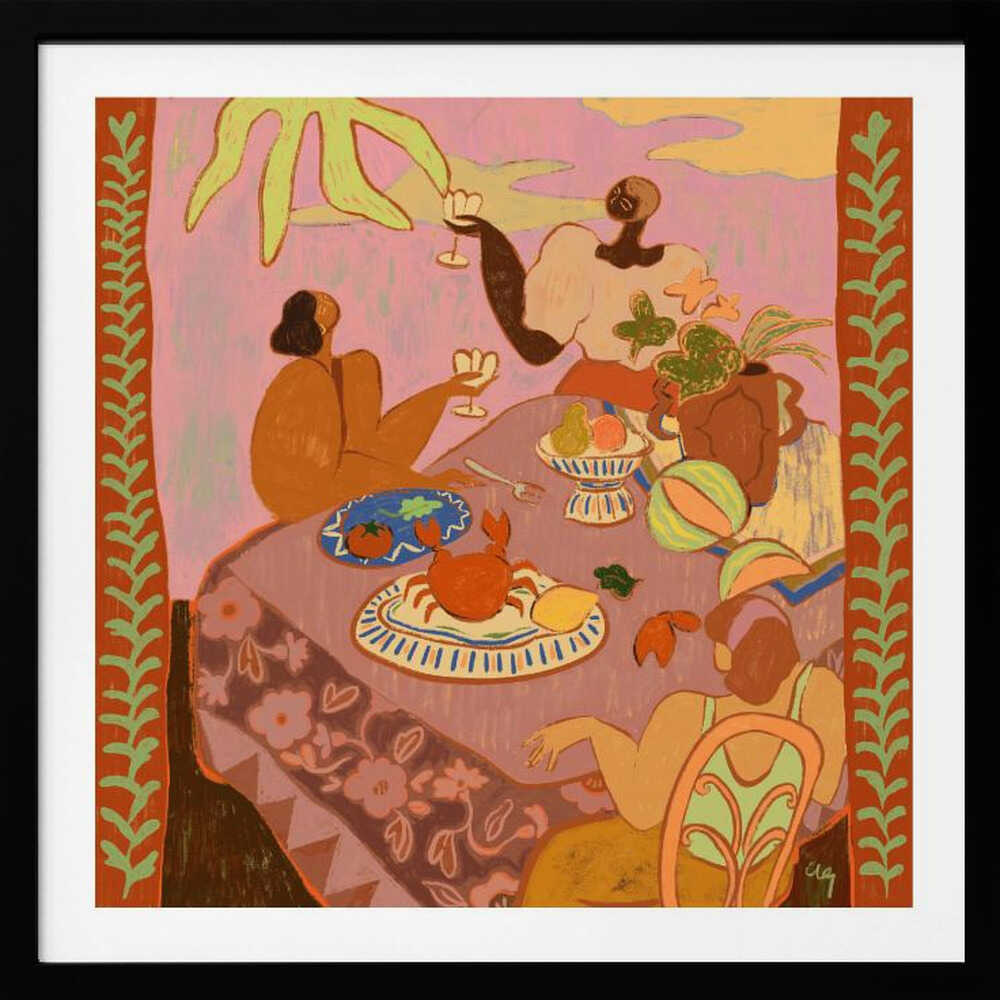 Luncheon with the Ladies, arte de Arty Guava
