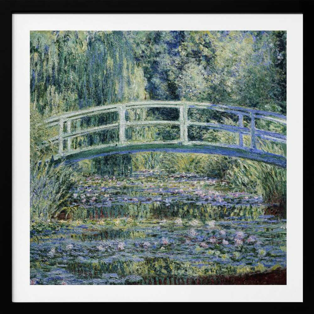 Water Lily Pond, arte de Claude Monet