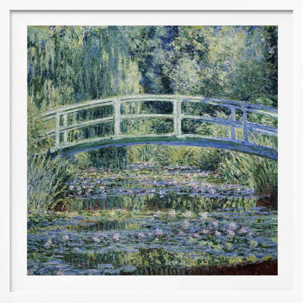 Water Lily Pond, arte de Claude Monet
