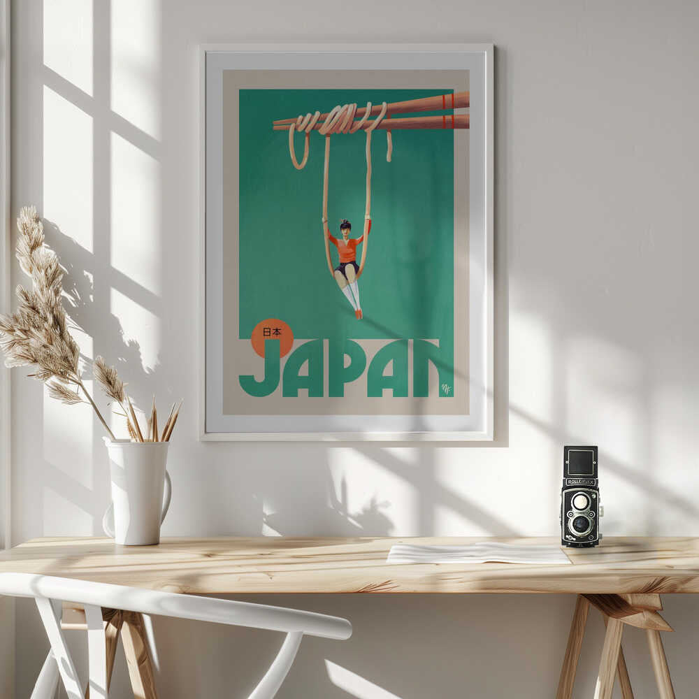 Japanese Noodle Swing, arte de Mark Harrison