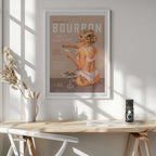 Bourbon Babe Vol 16 Vintage Vodka Martini Pin Up Girl, arte de The Whiskey Ginger